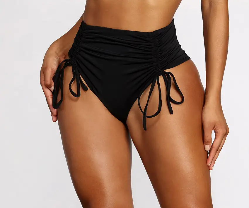 Find Me In Paradise High Waist Swim Bottoms