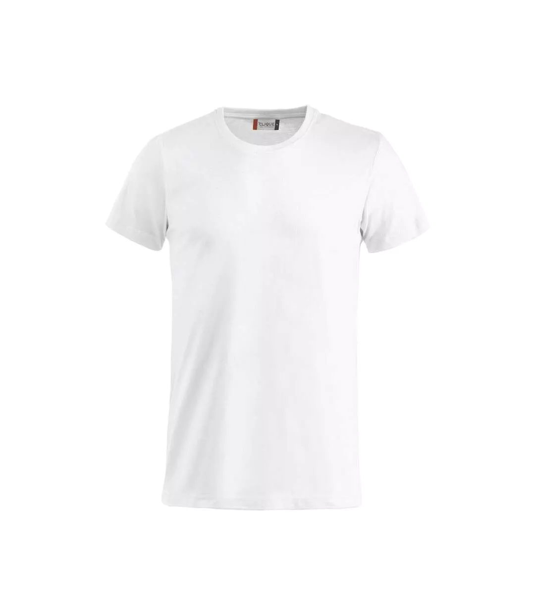 Mens Basic T-shirt White Clique