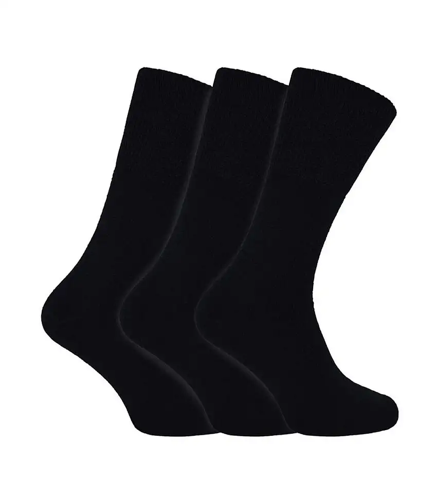 3 Pack Unisex Bamboo Thermal Socks for Winter