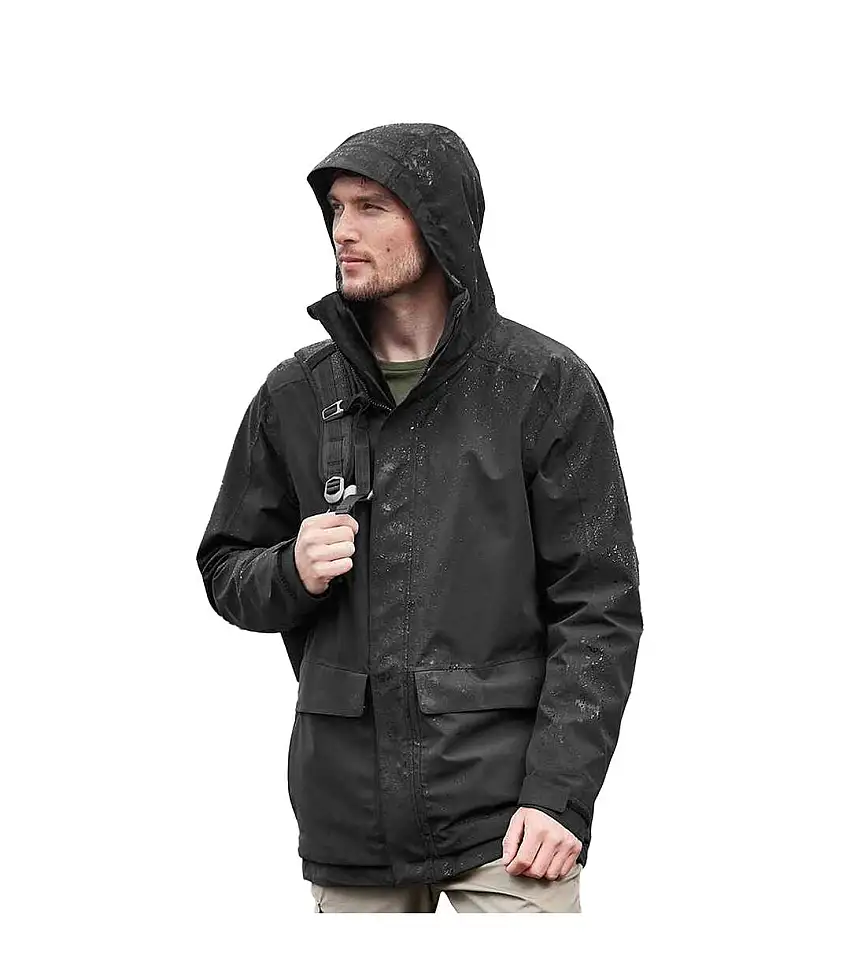 Mens Expert Kiwi Pro Stretch 3 In 1 Jacket Black Craghoppers