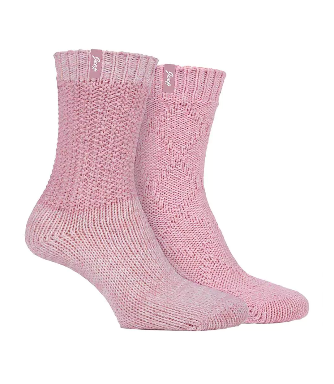 2 Pack Women's Wool Blend Cable Knit Boot Socks, Outdoor Socks