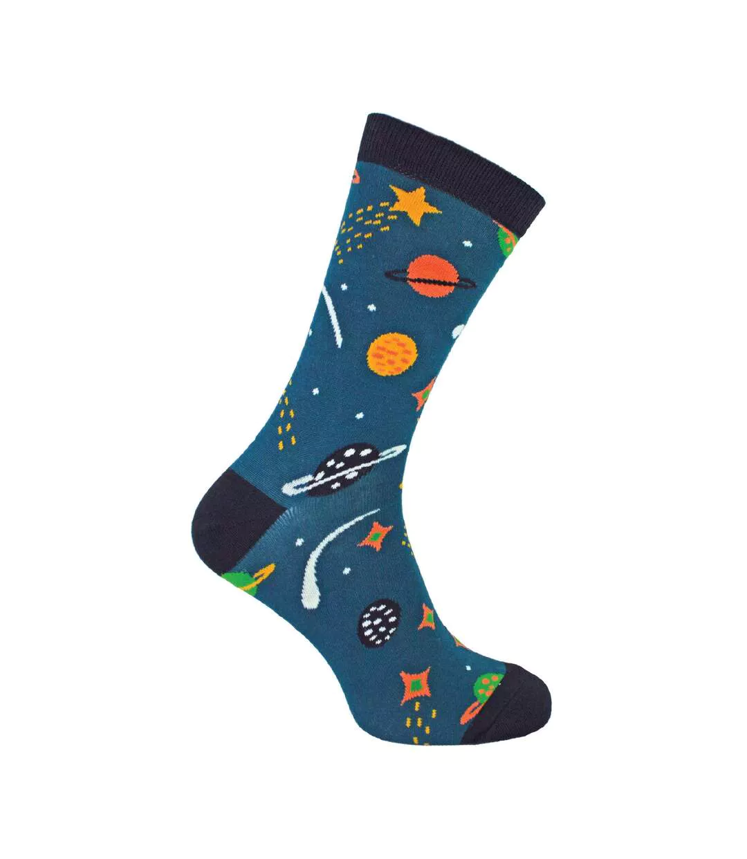 1 Pack Mens Space Enthusiast Bamboo Socks
