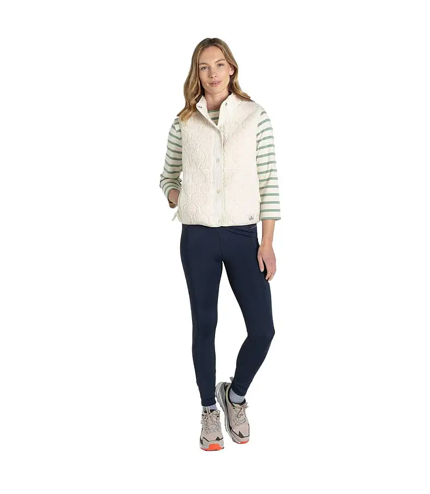 Womens/ladies Dinas Gilet Ecru Craghoppers