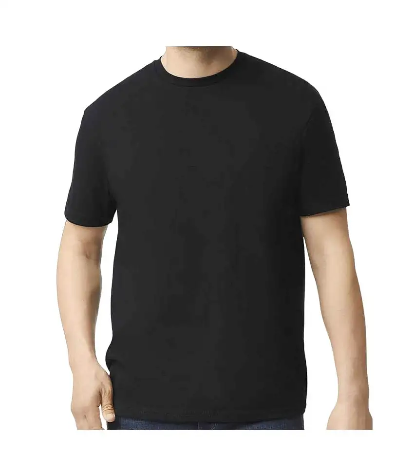 Mens Softstyle Cvc T-shirt Pitch Black Gildan
