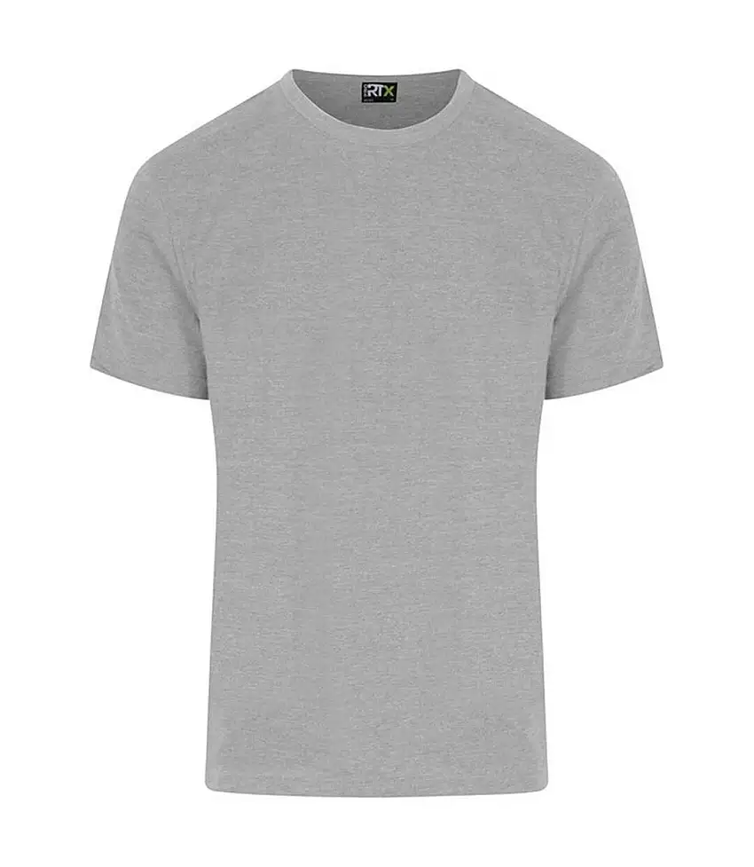 Adults Unisex T-shirt Heather Grey PRO RTX
