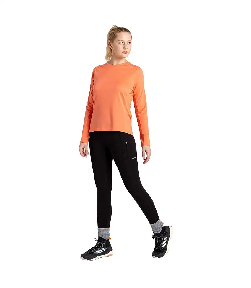 Womens/ladies Compression Thermal Leggings Black Craghoppers