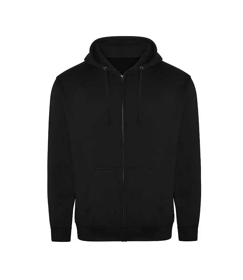 Mens Pro Full Zip Hoodie Black PRO RTX