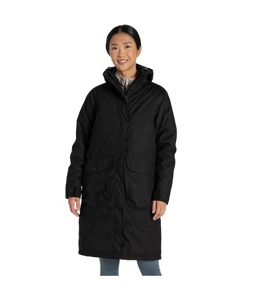 Womens/ladies Rosalind Waterproof Jacket Black Craghoppers
