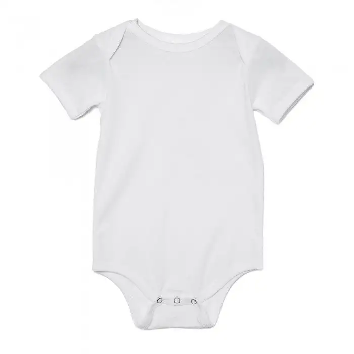 Bella + Canvas Baby Jersey Short-Sleeved Babysuit