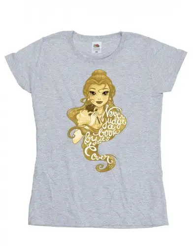 Disney Womens/Ladies Beauty And The Beast Never Judge Cotton T-Shirt