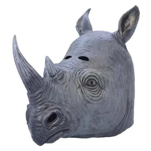 Bristol Novelty Unisex Adults Rhino Mask