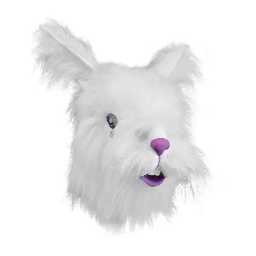 Bristol Novelty Unisex Adults Faux Fur Rabbit Mask