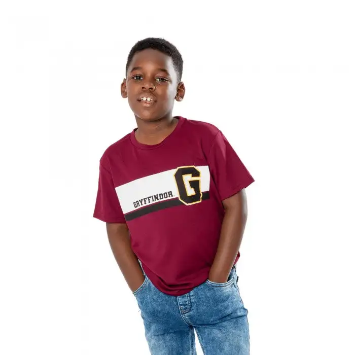 Harry Potter Childrens/Kids Track & Field Gryffindor T-Shirt