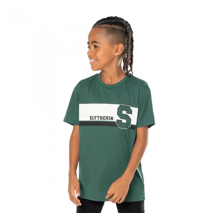 Harry Potter Childrens/Kids Track & Field Slytherin T-Shirt
