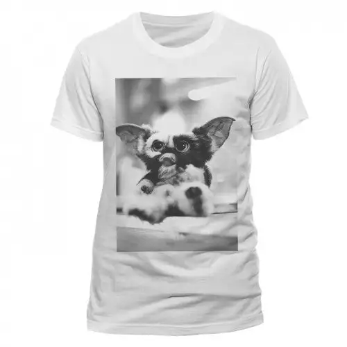 Gremlins Unisex Adult Gizmo Photograph T-Shirt