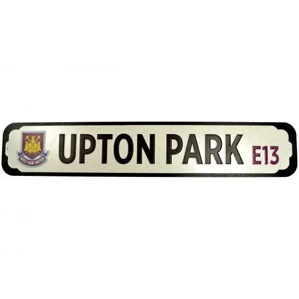 West Ham United FC Deluxe Upton Park E13 Plaque