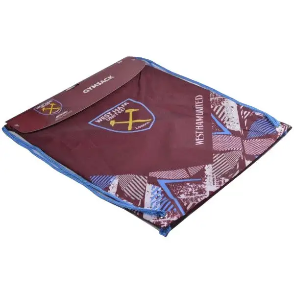 West Ham United FC Vector Gym Drawstring Bag