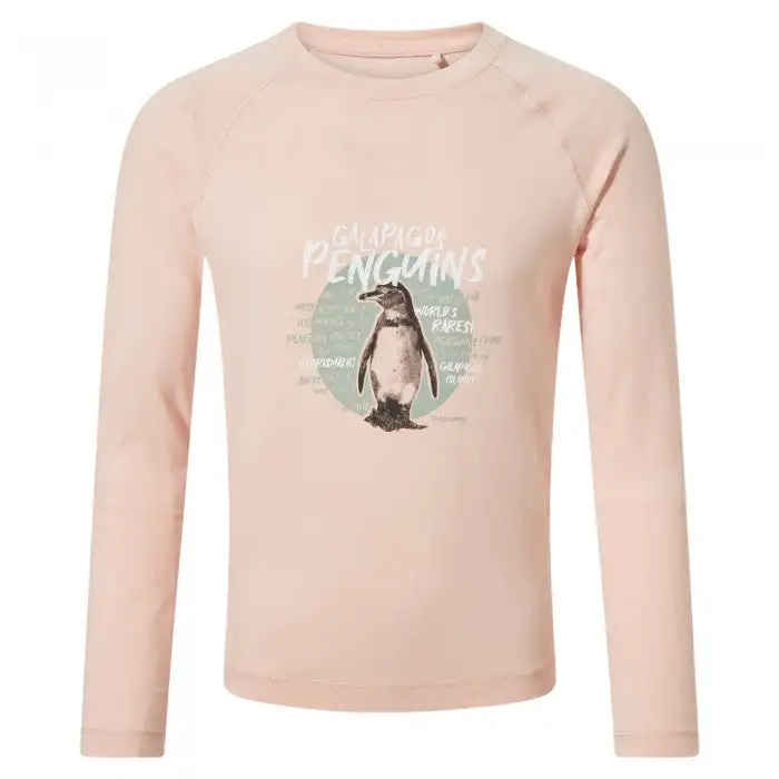 Craghoppers Childrens/Kids Colly Penguin Long-Sleeved T-Shirt