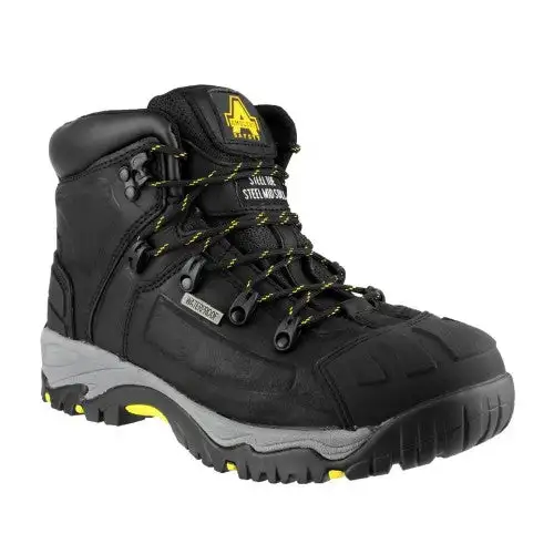 Amblers Unisex Adult Crazy Horse Leather Safety Boots