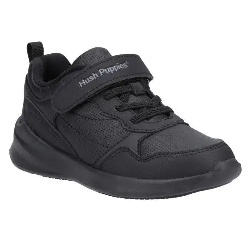 Hush Puppies Boys Marling School Shoes