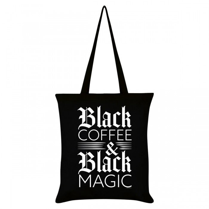 Grindstore Black Coffee & Black Magic Tote Bag