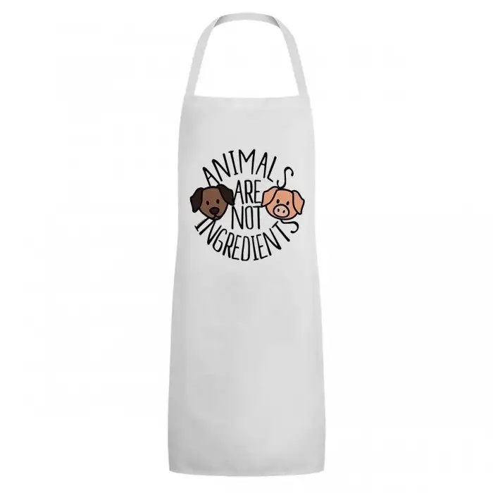 Grindstore Unisex Adult Animals Are Not Ingredients Full Apron