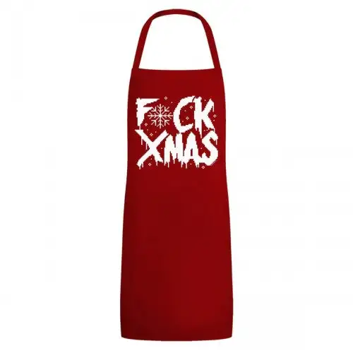 Grindstore Fck Xmas Christmas Apron