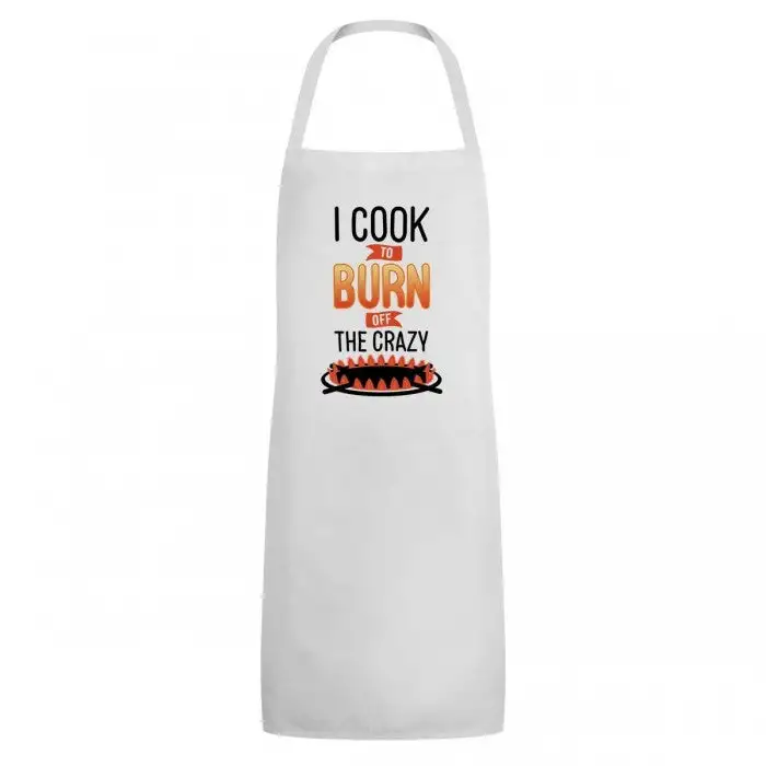 Grindstore I Cook To Burn Off The Crazy Full Apron