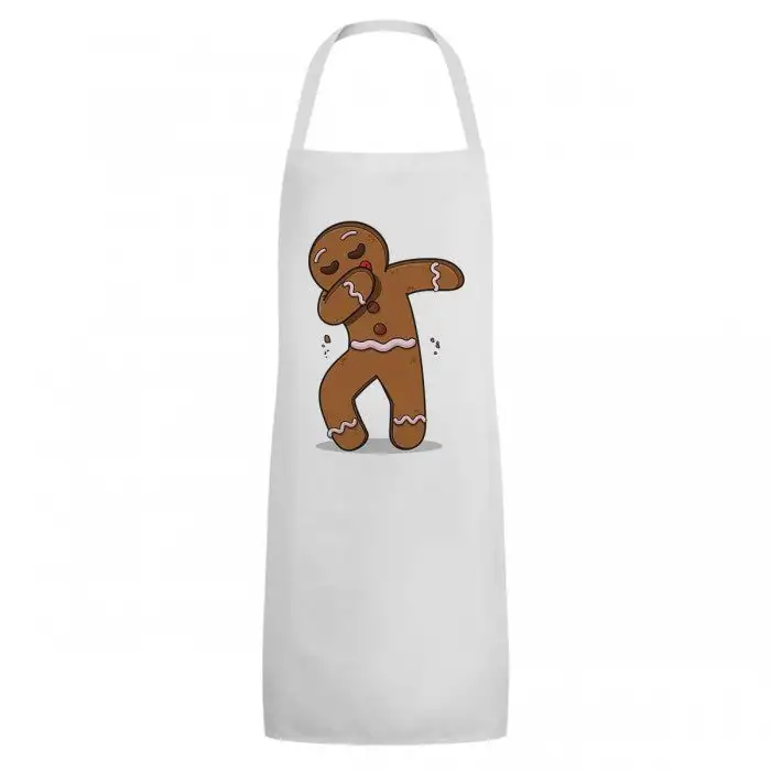 Grindstore Unisex Adult Gingerbread Man Dab Full Apron