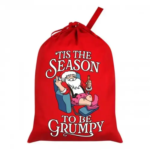 Grindstore ´Tis The Season To Be Grumpy Santa Sack