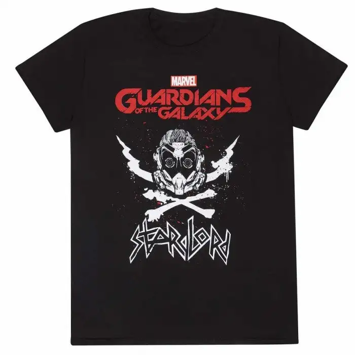 Guardians Of The Galaxy Unisex Adult Crossbones T-Shirt