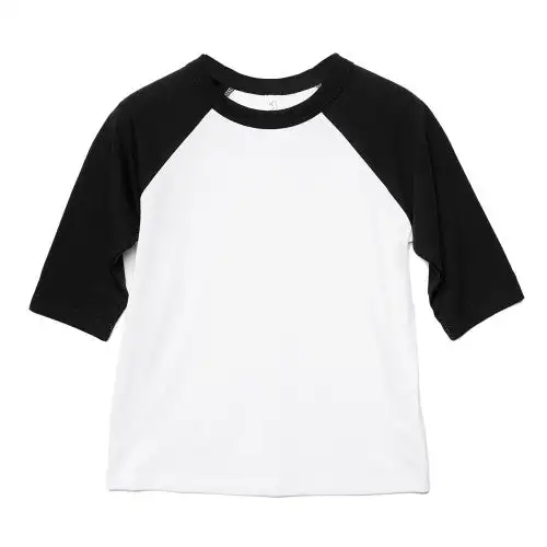 Bella + Canvas Toddler 3/4 Sleeve Baseball T-Shirt