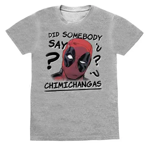 Deadpool Womens/Ladies Chimichangas Boyfriend T-Shirt