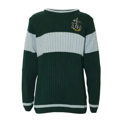 Harry Potter Boys Slytherin Quidditch Knitted Jumper