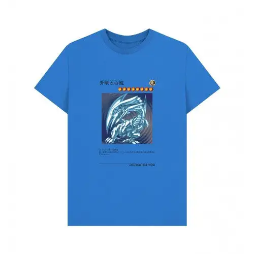 Yu-Gi-Oh! Unisex Adult Dragon Card T-Shirt