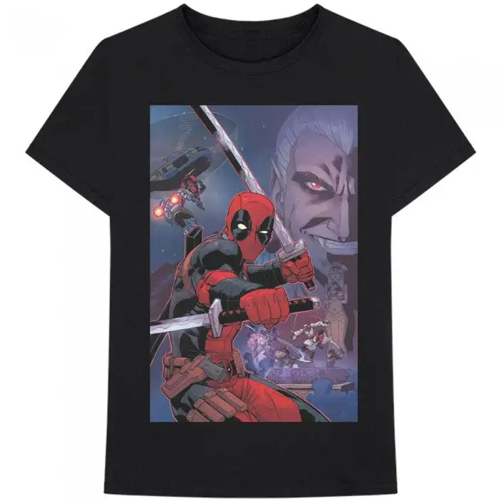 Deadpool Unisex Adult Deadpool Composite T-Shirt
