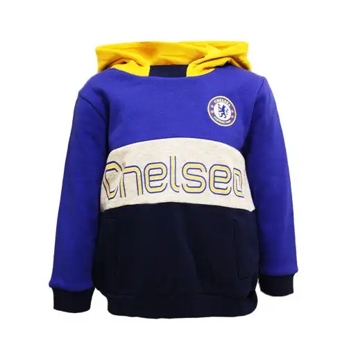 Chelsea FC Childrens/Kids Colour Block Hoodie