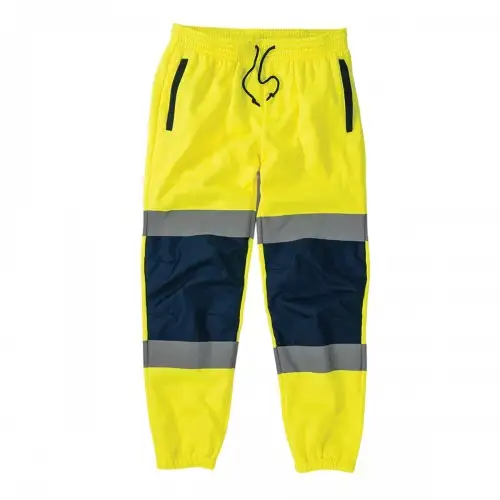 Tough Grit Mens Two Tone Hi-Vis Trousers