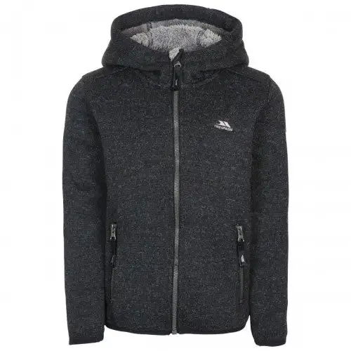 Trespass Boys Tableypipe Hooded Fleece Jacket