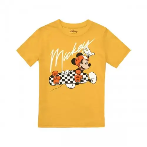 Disney Boys Mickey Mouse Skateboard T-Shirt