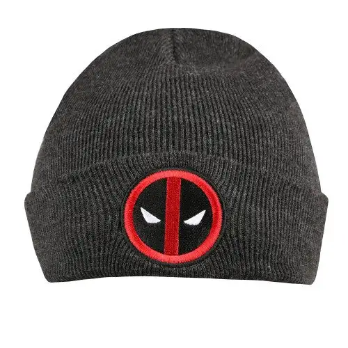 Deadpool Mens Logo Beanie