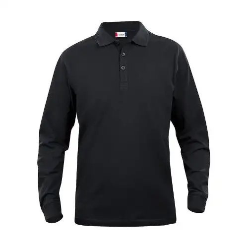 Clique Childrens/Kids Long-Sleeved Polo Shirt
